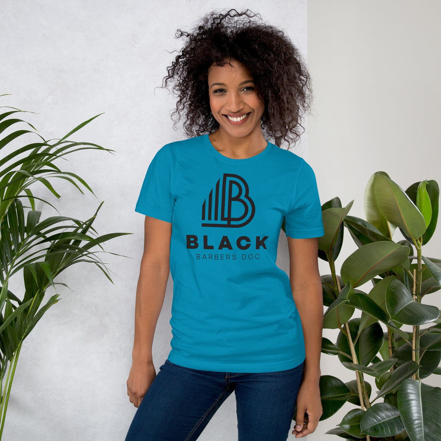Barbers Doc Unisex T-Shirt - Blue