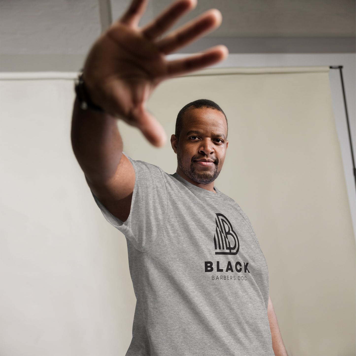 Barbers Doc Grey Unisex Short Sleeve classic tee