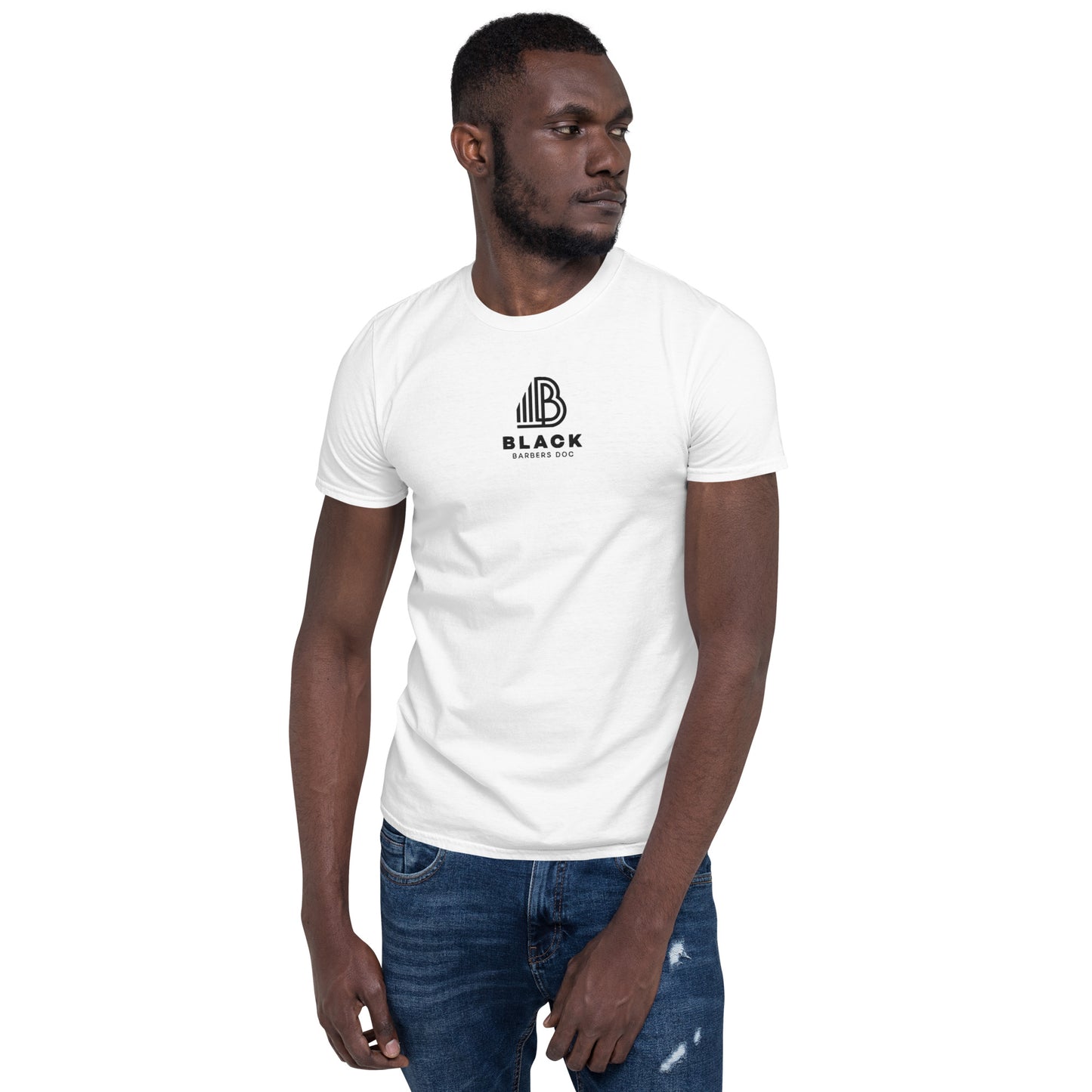 Barbers Doc Black Short-Sleeve Unisex T-Shirt