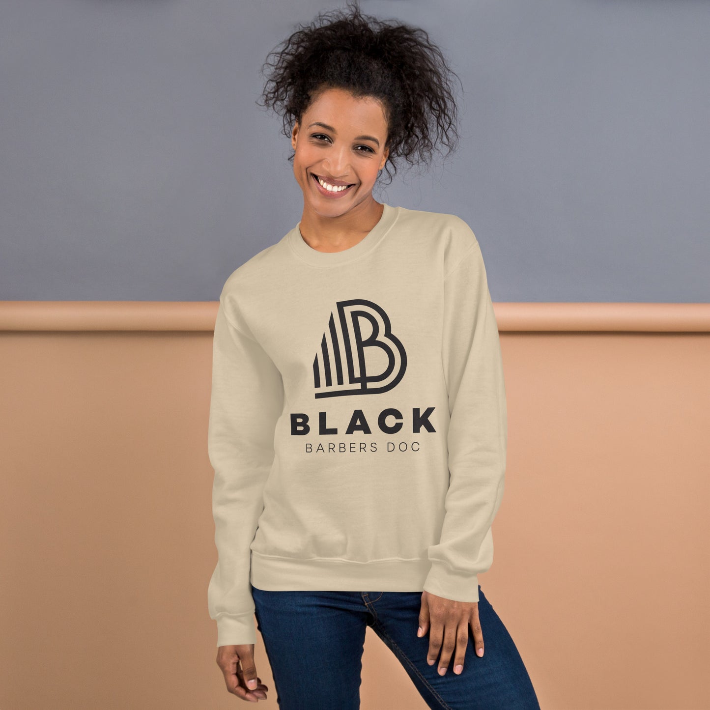 Unisex Sweatshirt - Black | Beige | White