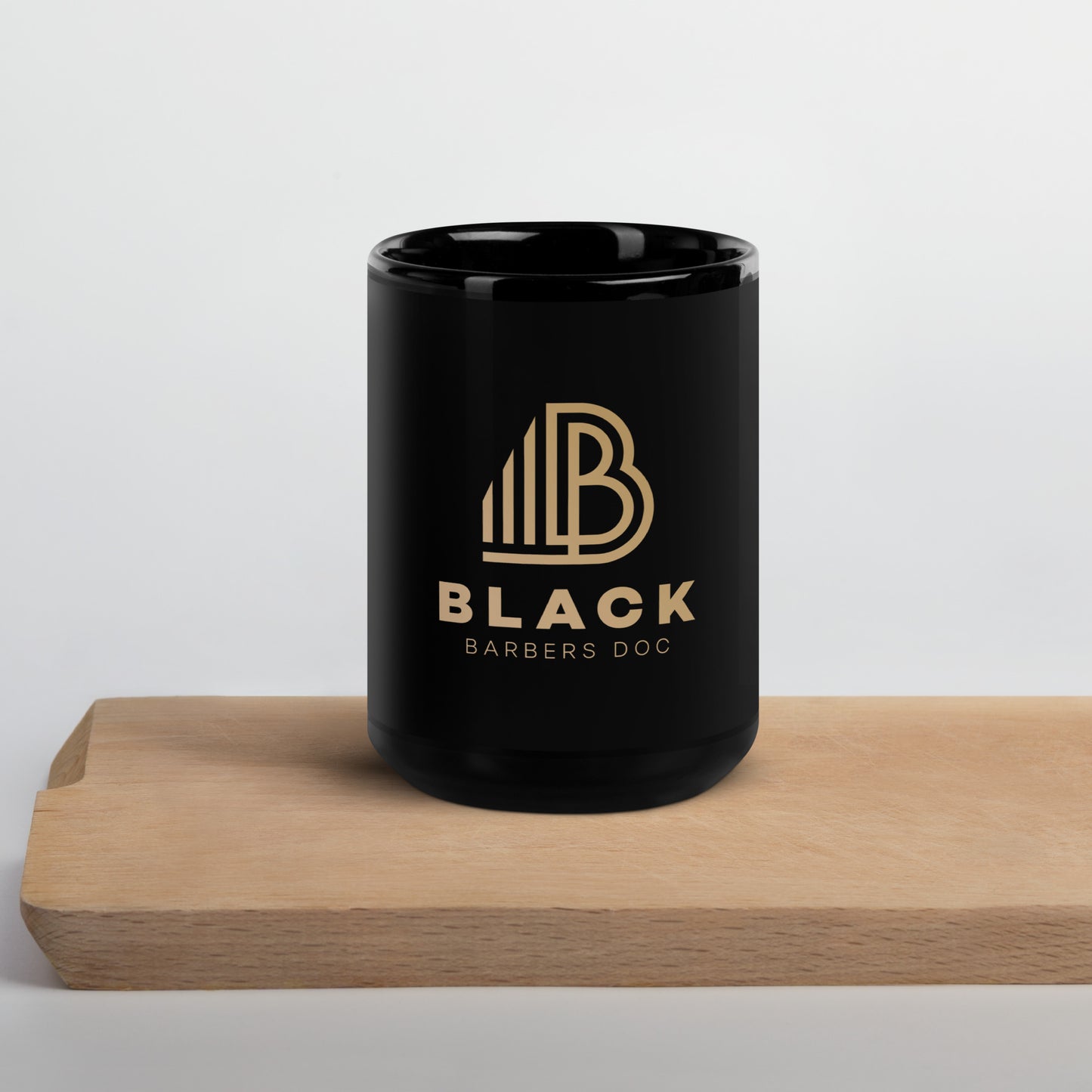 Black Barbers Doc Glossy Mug